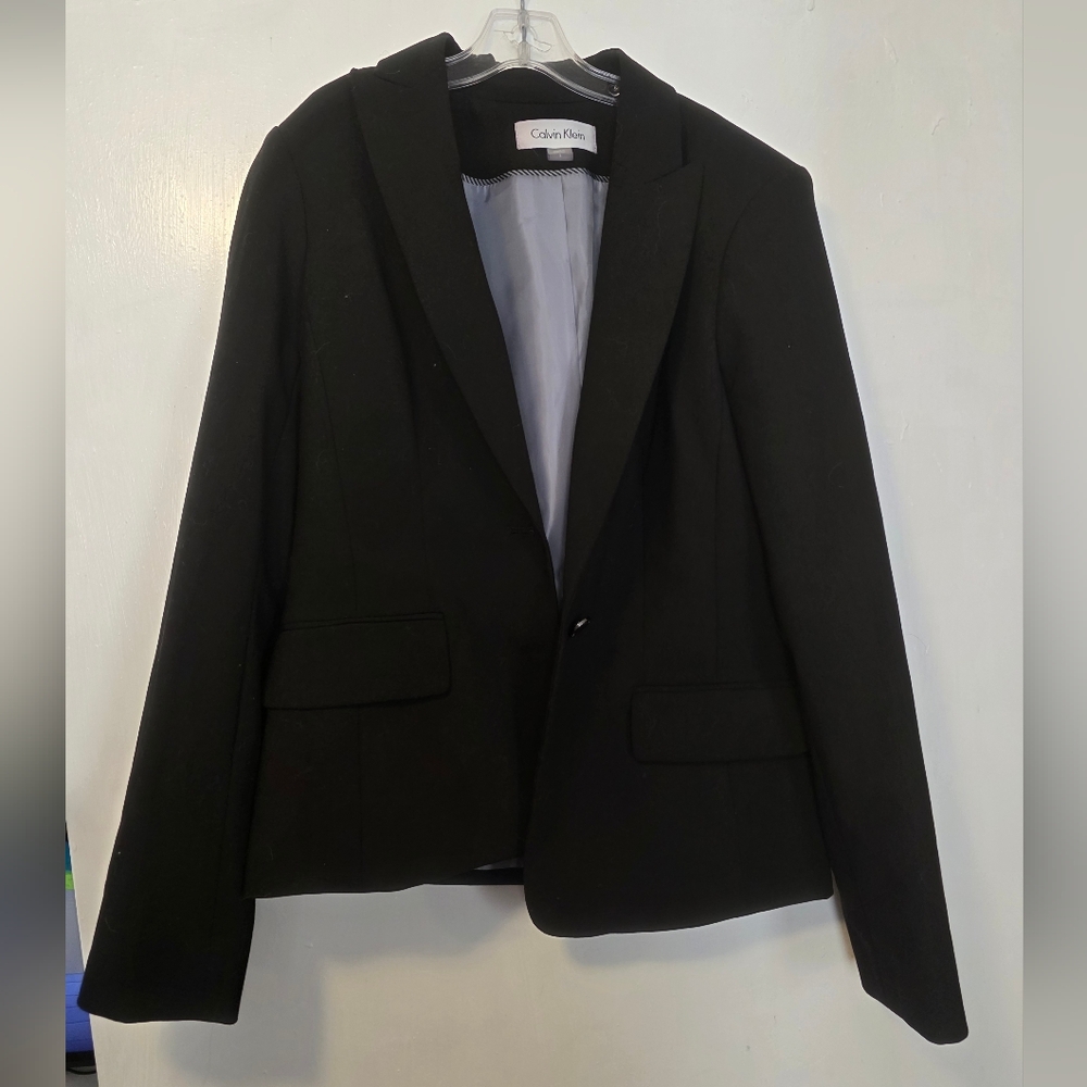 Calvin Klein Elegant Black Jacket